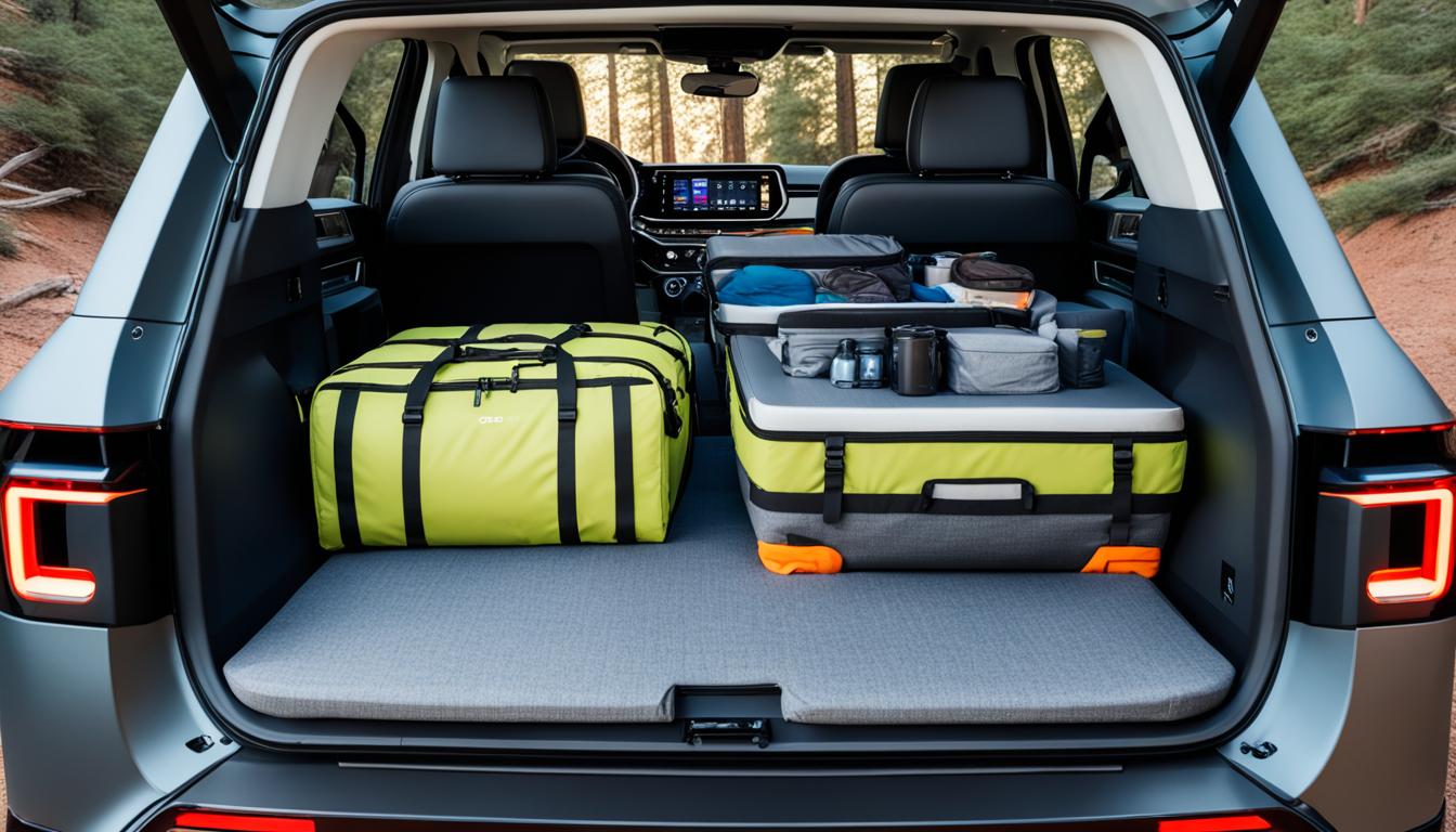 Rivian R1T cargo space